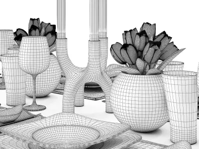 Rosenthal Free Spirit Tableware  3D model