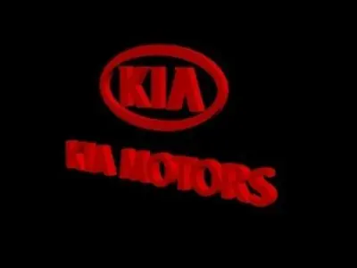 KIA MOTOR LOGO 3D model