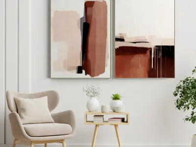 Photo Frame 190 Low-poly 3D model