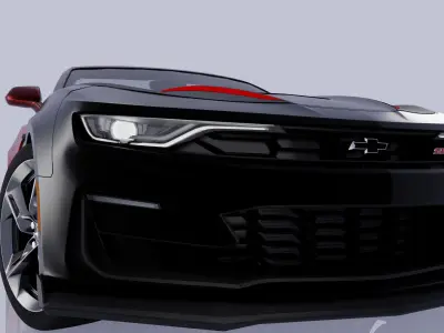 Chevrolet Camaro SS Convertible 2017  3D model