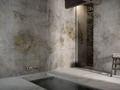 Collection of Wallpaper Albedo Materials for Interior Design Texture