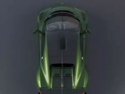 The Bugatti Chiron Super Sport 3D model