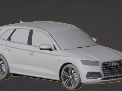 Q5 car 3D model