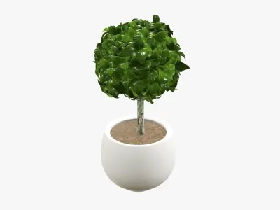 Plant artificial 07 3D model