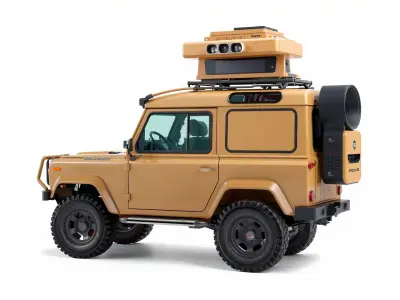 GeoSurvey Pro Terrain-Mapping Vehicle model pack Low-poly 3D model