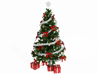 Christmas Pine Tree 3D model