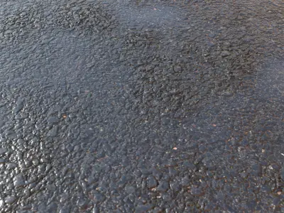 asphalt 31 png pbr seamless 4k  3D model