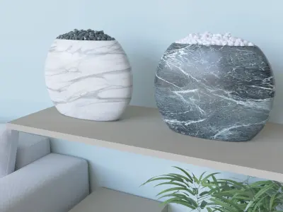 Marble Jar 3D model