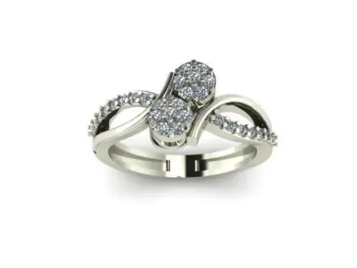 daimonds rings 3D print model