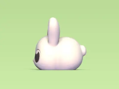 Sweet Bunny 3D print model