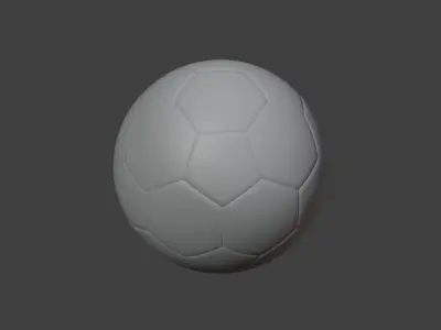 Football - Soccer Ball - PBR - Game Ready Low-poly 3D model
