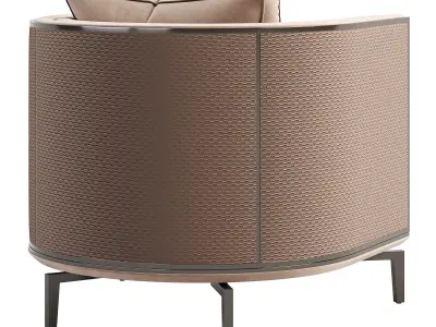 BACKSTAGE Armchair by Visionnaire 3D model