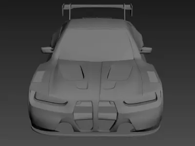 Sports Car 3D print model order
