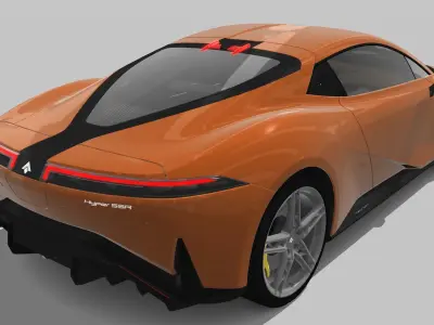 GAC Aion Hyper SSR 3D Model 3D model
