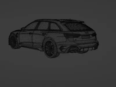 AUDI RS6-R ABT 3D model