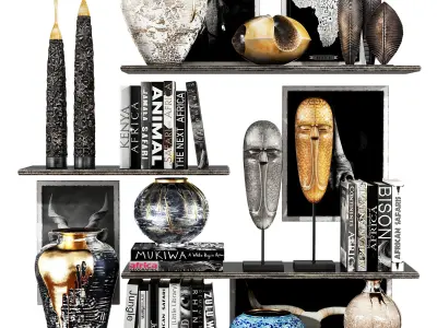 Decor set 33 3D model