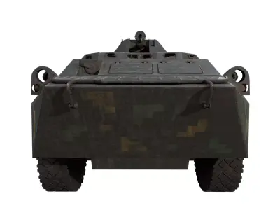 Armored Personnel Carrier BTR APC IFV 3D model