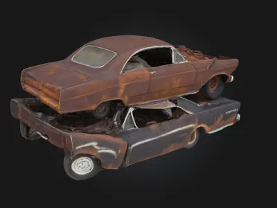 Rusty Classics  Timeworn Treasures of the Past 3D model