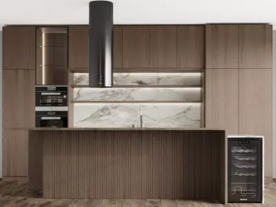Kitchen 076 3D model