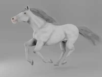 Horse 3D model 32