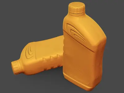 Transmission Fluid Bottle 3D model