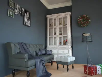 Interior Sofa 31 - For CNC and Interior 3D model