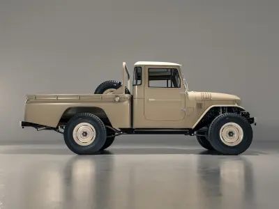 Toyota FJ45 Restomod Vintage Style 3D model