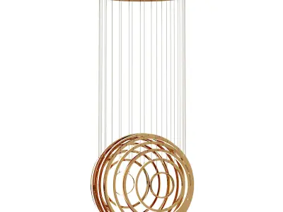 AERRONDO by Romatti chandelier 3D model