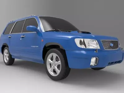 Subaru Forester S Turbo 2000 3D model