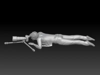 photographer f1 2025 boy 2 3D print model