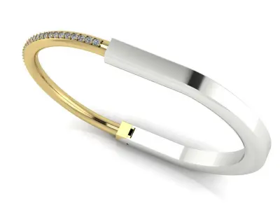 Lock Bracelet Size 16 3D print model