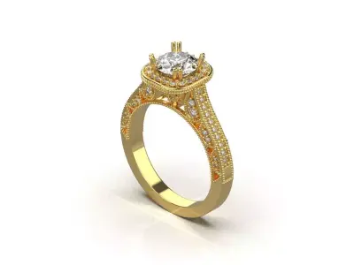 ring code 150 3D print model