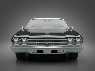 1969 Chevrolet Chevelle Convertible 3D model
