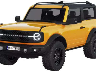 Bronco 2-door 2021 3D model