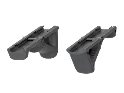 Magpul AFG-2 Angled Fore Grip Low-poly 3D model