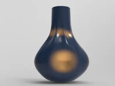 Lua Vase Low-poly 3D model