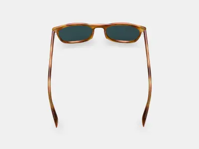 Alvin Sunglasses in English Oak Matte 3D model