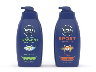 Nivea Body Wash 3D model