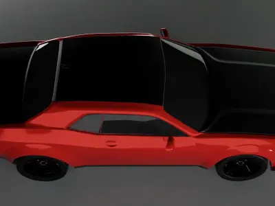 Dodge Challenger SRT Demon 3D model