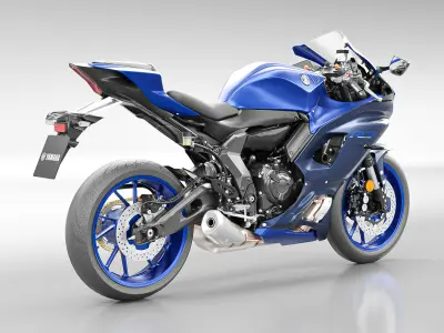 YAMAHA YZF R7 2022 3D model