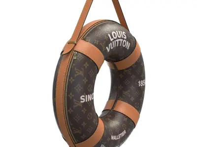 Louis Vuitton Lifebuoy Bag Low-poly 3D model