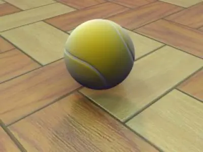Tennis Ball 3D model