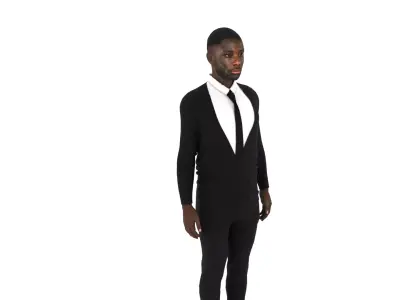 Alphonso Davies Low-poly 3D model