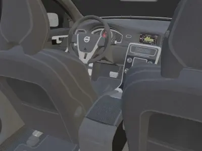 Volvo V60 universal 3D model