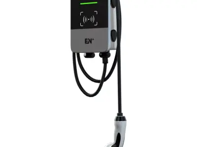 Bello Charger Home Wallbox Low-poly 3D model