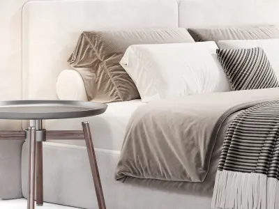 Comocasa Savona bed 3D model