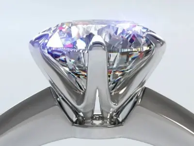 Diamond Ring 3D model