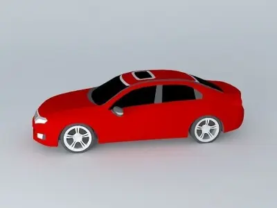 Hotremox car Free 3D model