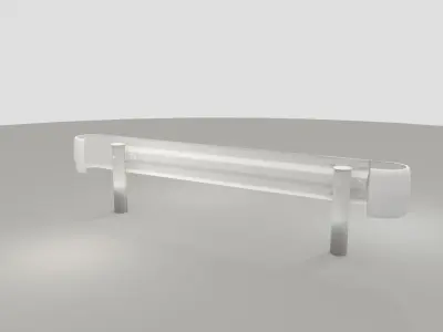 Guardrail - japanese - high poly 3D model