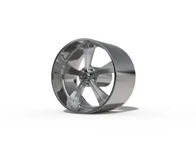 BILLET SPECIALATIES SLG53 - TALLADEGA WHEEL  3D print model